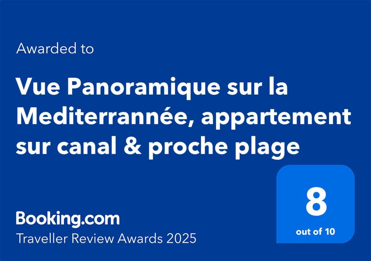 Vue Panoramique Sur La Mediterrannee, Appartement Sur Canal & Proche Plage Roses Zewnętrze zdjęcie